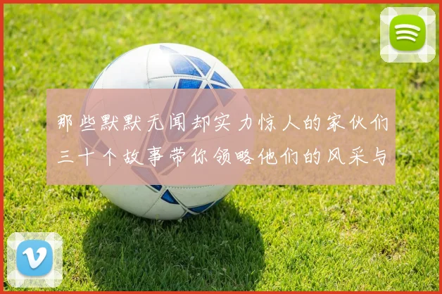 那些默默无闻却实力惊人的家伙们三十个故事带你领略他们的风采与传奇